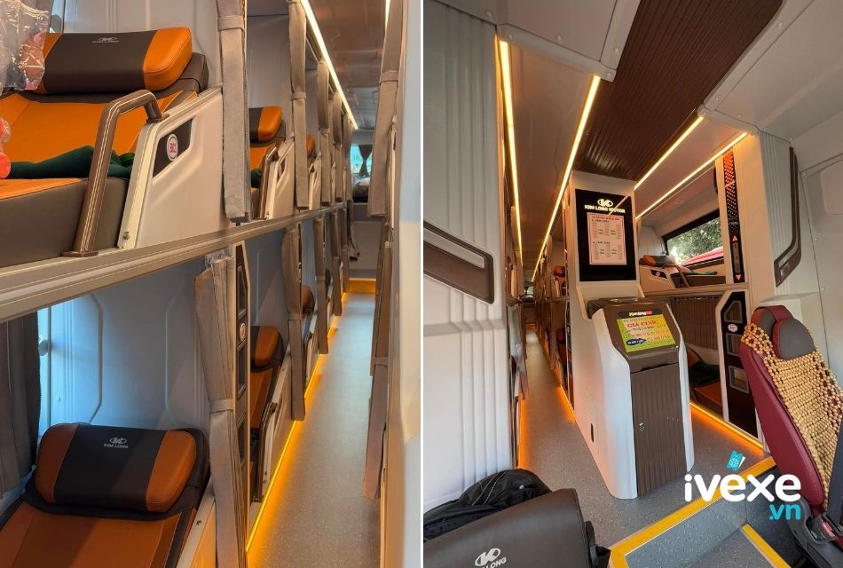 Dòng xe Limousine 34 giường nằm của nhà xe Phương Trang