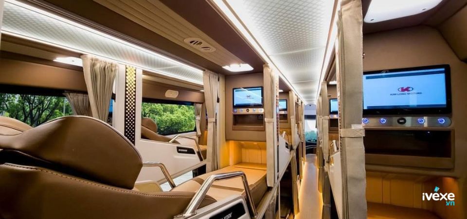 Dòng xe giường 34 phòng của nhà xe Phương Trang từ Bến Tre đi Tiểu Cần – Trà Vinh
