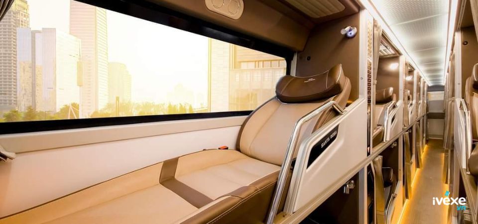 Nội thất xe Limousine 34 phòng của Phương Trang từ Bình Thuận đi Thuận An