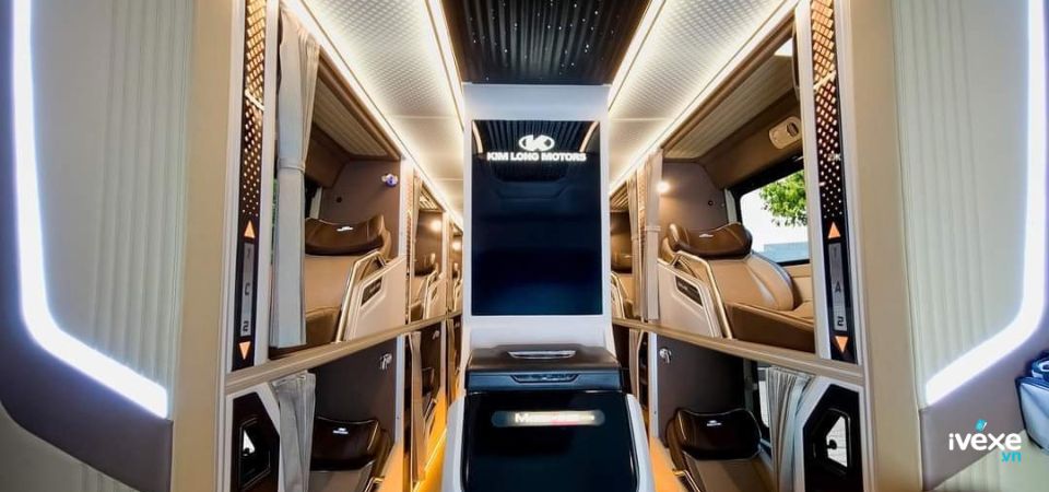 Dòng xe giường 34 phòng của nhà xe Phương Trang từ Nha Trang đi Quận 1