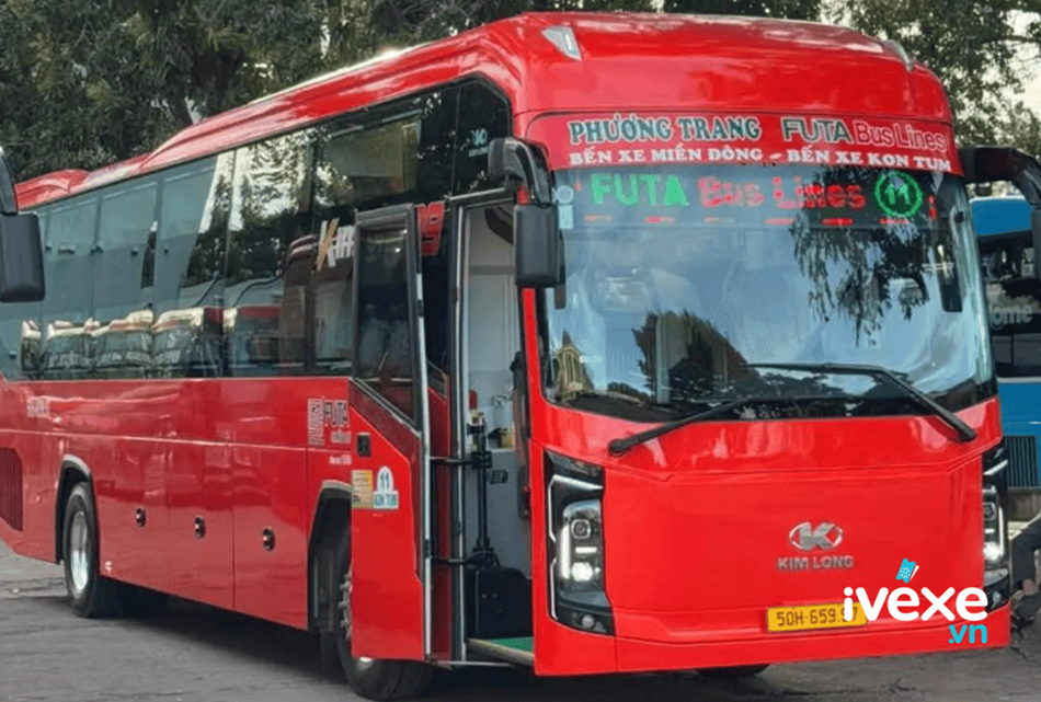 Đặt vé xe Phương Trang Bến Xe An Sương – Hồ Chí Minh đi Kon Tum: Chi tiết giá vé, giờ chạy, số hotline
