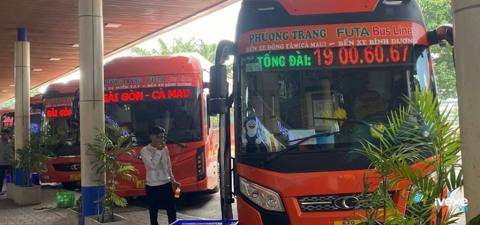 Nhà xe Phương Trang chạy tuyến Cà Mau đi Bến xe Miền Tây – Hồ Chí Minh
