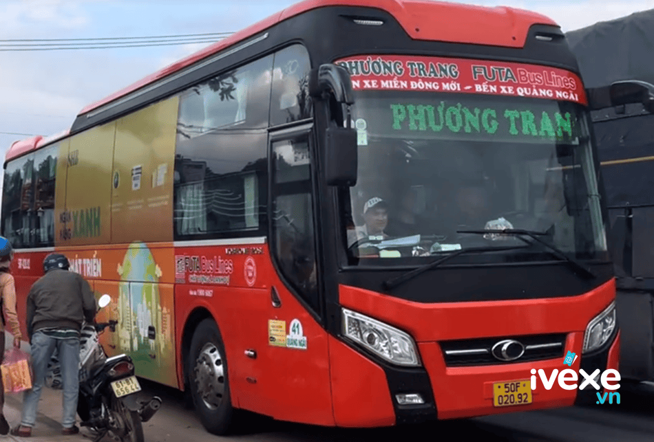 Đặt vé xe Phương Trang Phan Thiết – Bình Thuận đi Đức Phổ – Quảng Ngãi: Giá vé, lịch chạy, số Hotline